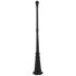 Outdoor Accessories Textured Black Lamp Post