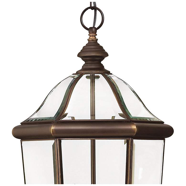 Image 3 Outdoor Augusta-Large Hanging Lantern-Copper Bronze more views