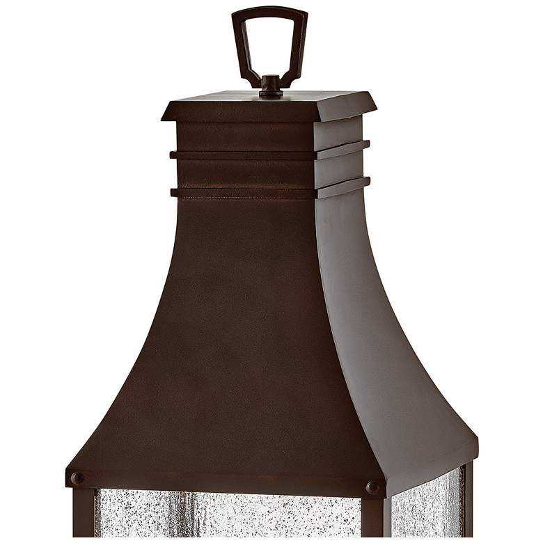 Image 3 Outdoor Beacon Hill-Large Pier Mount Lantern 12V-Blackened Copper more views