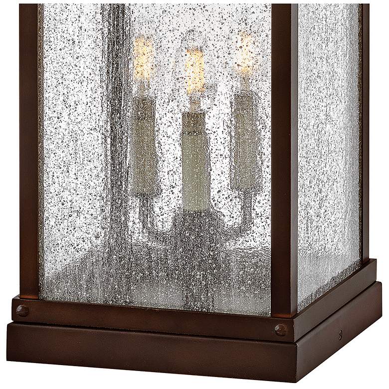 Image 5 Outdoor Beacon Hill-Large Pier Mount Lantern 12V-Blackened Copper more views