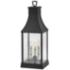 Outdoor Beacon Hill-Large Pier Mount Lantern 12V-Museum Black
