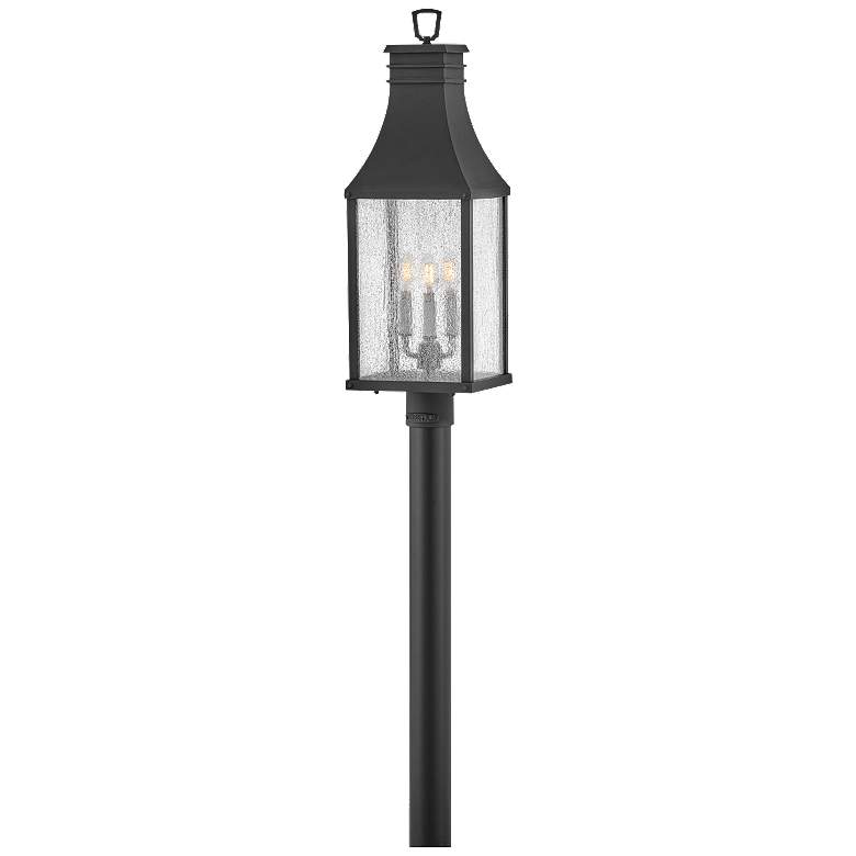 Image 1 Outdoor Beacon Hill-Large Post Top Or Pier Mount Lantern-Museum Black
