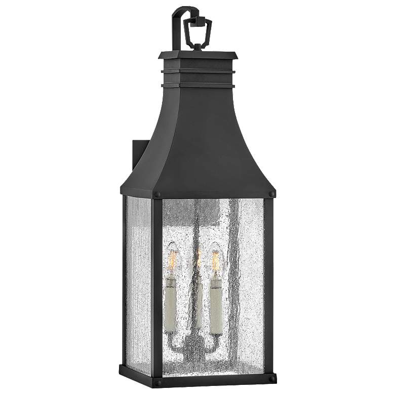 Image 1 Outdoor Beacon Hill-Large Wall Mount Lantern-Museum Black