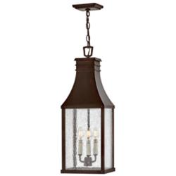 Outdoor Beacon Hill-Medium Hanging Lantern-Blackened Copper