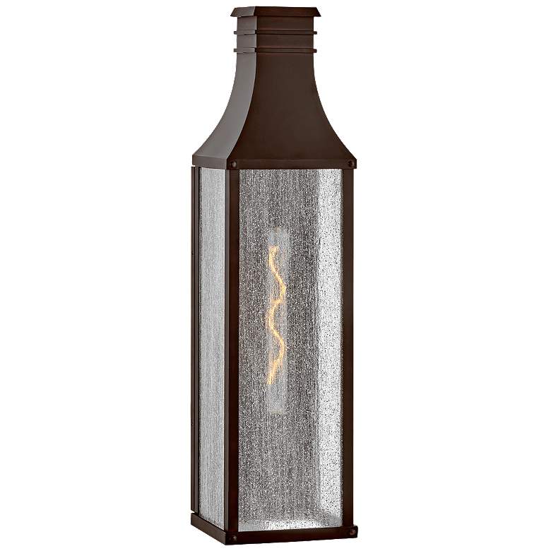 Image 1 Outdoor Beacon Hill-Tall Wall Mount Lantern-Blackened Copper