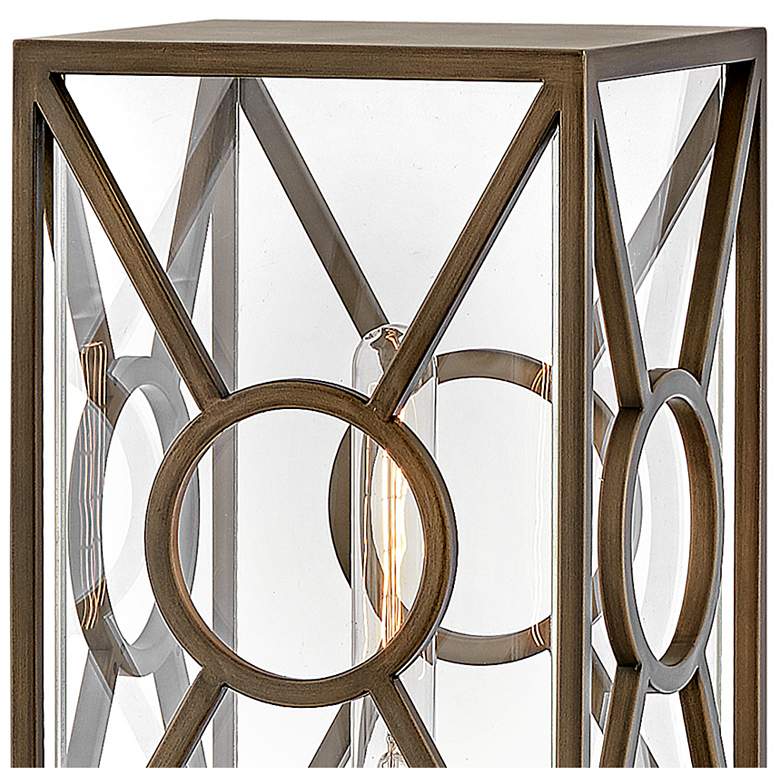 Image 4 Outdoor Brixton-Medium Post Top Or Pier Mount Lantern-Burnished Bronze more views