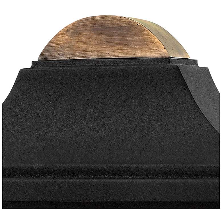 Image 4 Outdoor Burton-Medium Wall Mount Lantern-Black more views