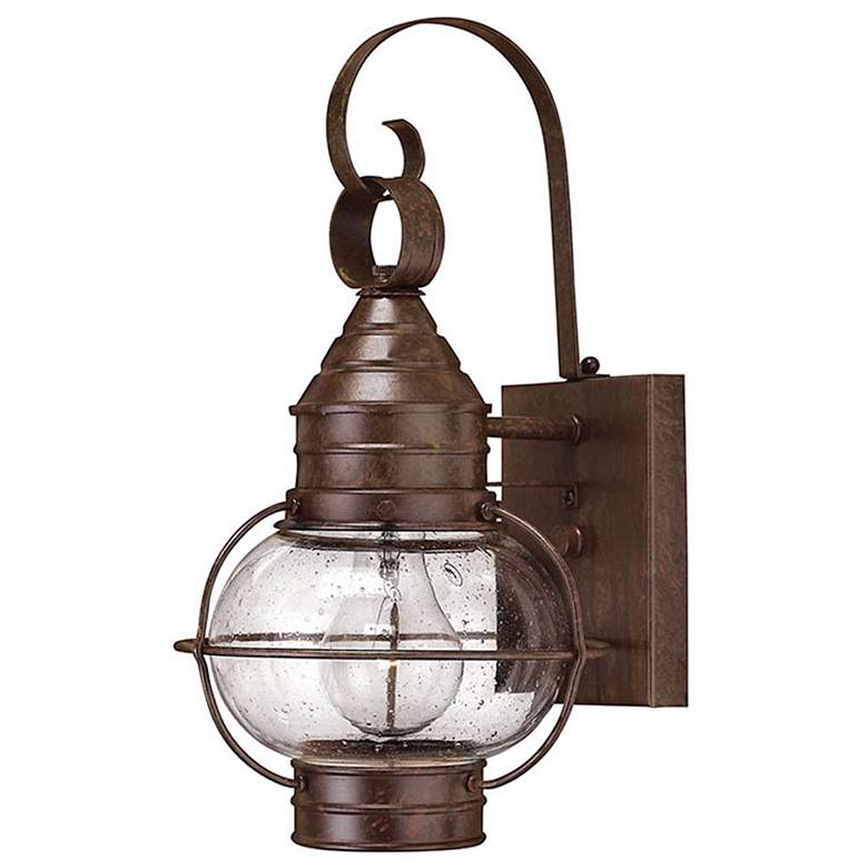Image 1 Outdoor Cape Cod-Extra Small Wall Mount Lantern-Sienna Bronze