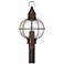 Outdoor Cape Cod-Large Post Top Or Pier Mount Lantern-Sienna Bronze