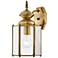 Outdoor Classics 13" High Antique Brass Outdoor Wall Light