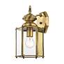 5_Outdoor Classics 13" High Antique Brass Outdoor Wall Light more views