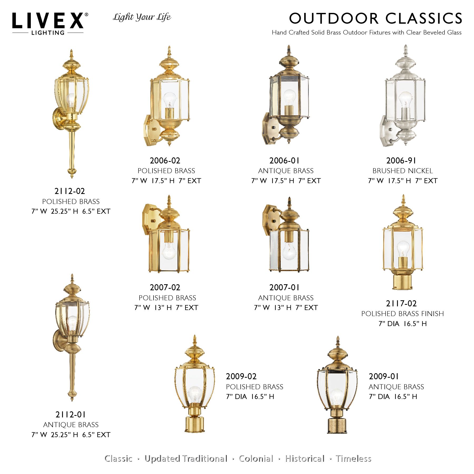 Outdoor Classics 17" High Brushed Nickel Outdoor Wall Light in scene