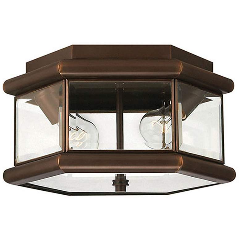 Image 1 Outdoor Clifton Park-Medium Flush Mount-Copper Bronze