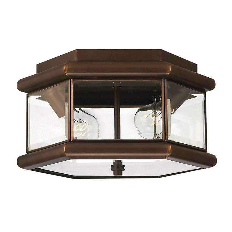 Image 2 Outdoor Clifton Park-Medium Flush Mount-Copper Bronze more views