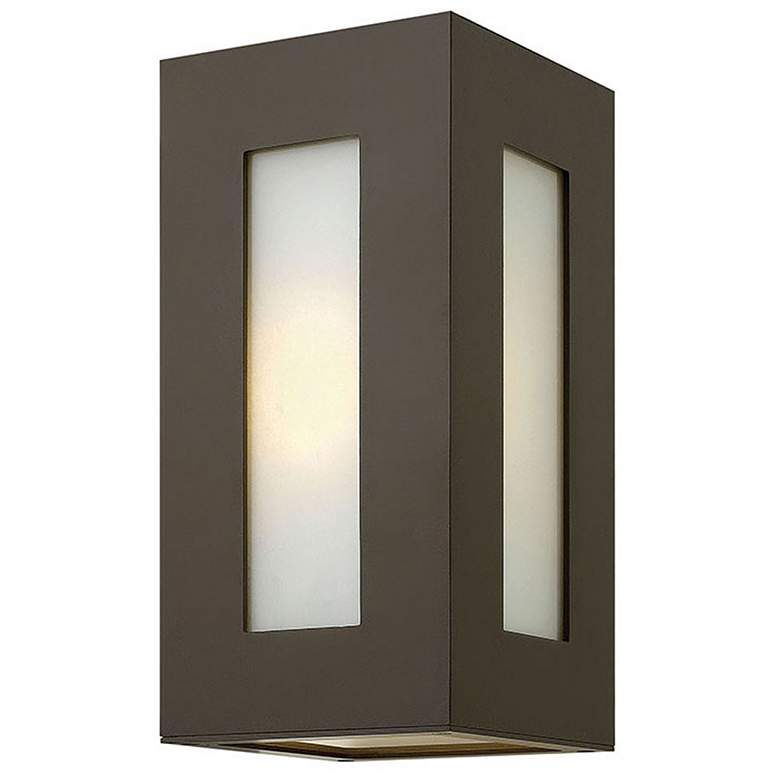 Image 1 Outdoor Dorian-Small Wall Mount Lantern-Bronze