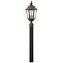 Outdoor Edgewater-Large Post Top Or Pier Mount Lantern-Oil Rubbed Bronze