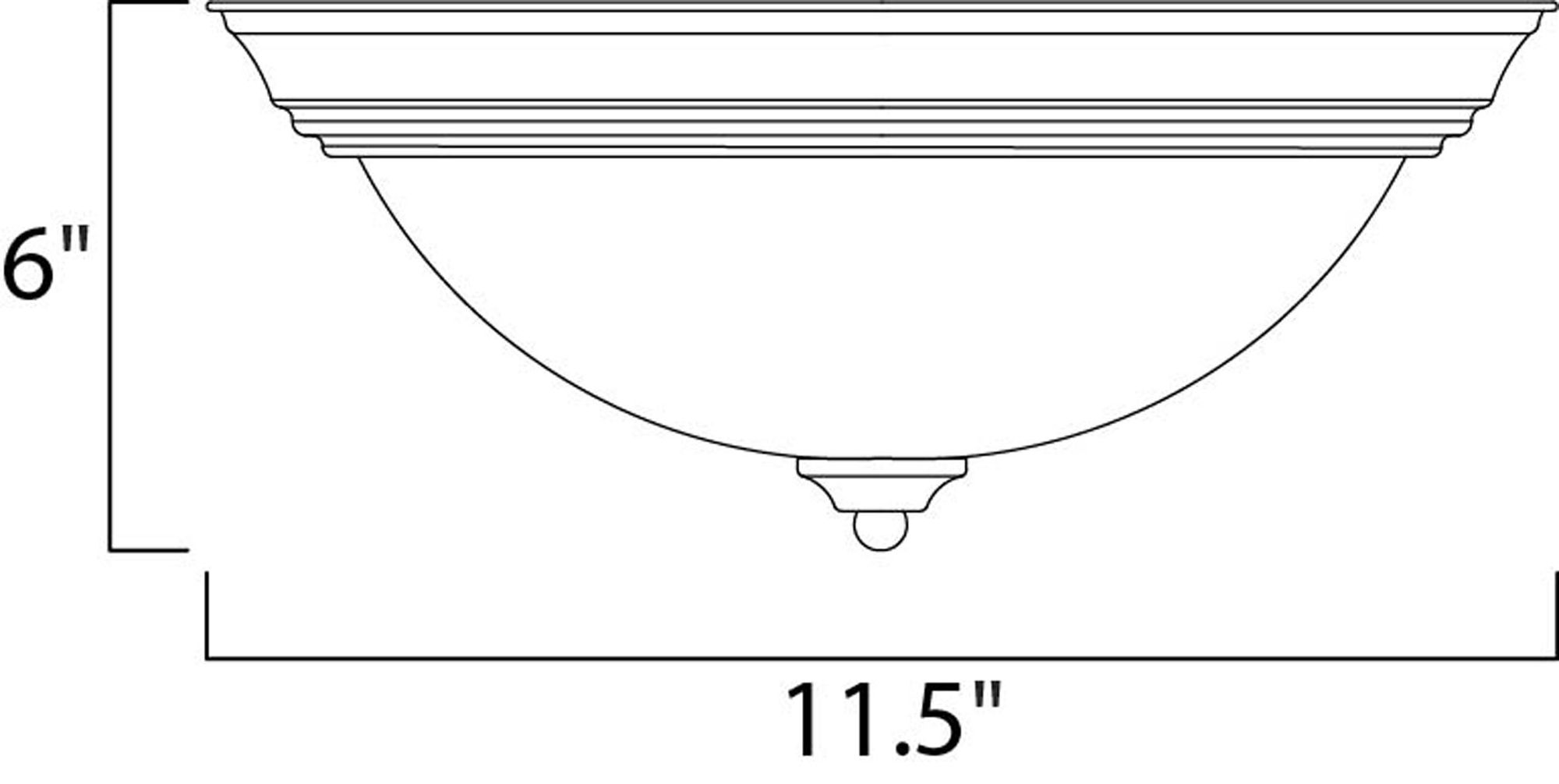 Image 2 Outdoor Essentials - 194x-Outdoor Flush Mount Oil Rubbed Bronze more views