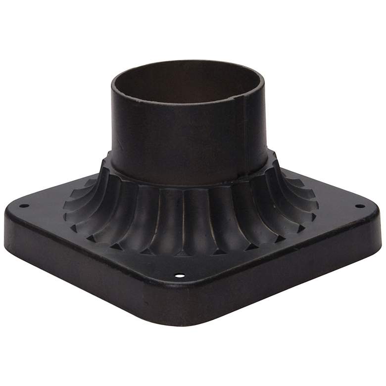 Image 1 Outdoor Essentials 5.75" Wide Bronze Cast Pier Mount