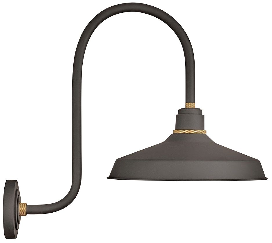 large outdoor gooseneck barn light