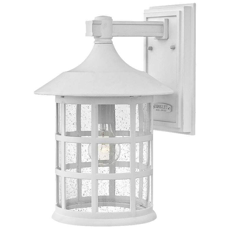 Image 1 Outdoor Freeport Coastal Elements-Large Wall Mount Lantern-Textured White