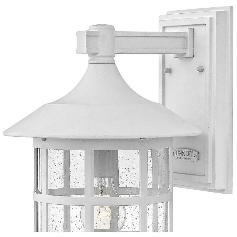 Image 2 Outdoor Freeport Coastal Elements-Large Wall Mount Lantern-Textured White more views