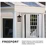 5_Outdoor Freeport Coastal Elements-Large Wall Mount Lantern-Textured White more views