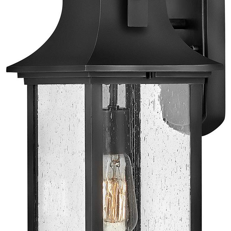 Image 2 Outdoor Grant-Medium Wall Mount Lantern-Textured Black more views