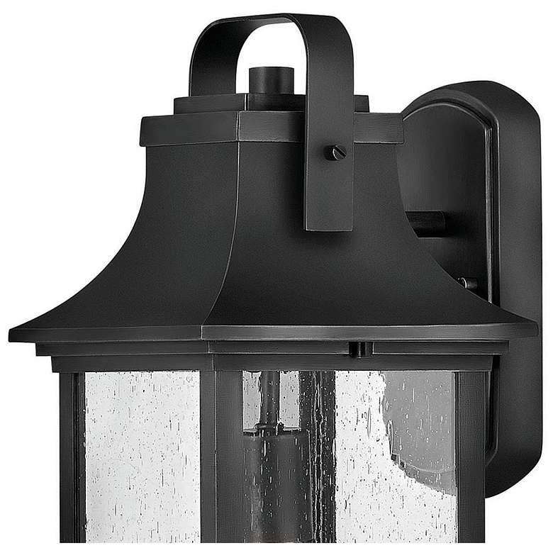Image 3 Outdoor Grant-Medium Wall Mount Lantern-Textured Black more views