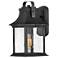 Outdoor Grant-Small Wall Mount Lantern-Textured Black