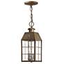 2_Outdoor Nantucket-Medium Hanging Lantern-Aged Brass