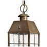 4_Outdoor Nantucket-Medium Hanging Lantern-Aged Brass more views