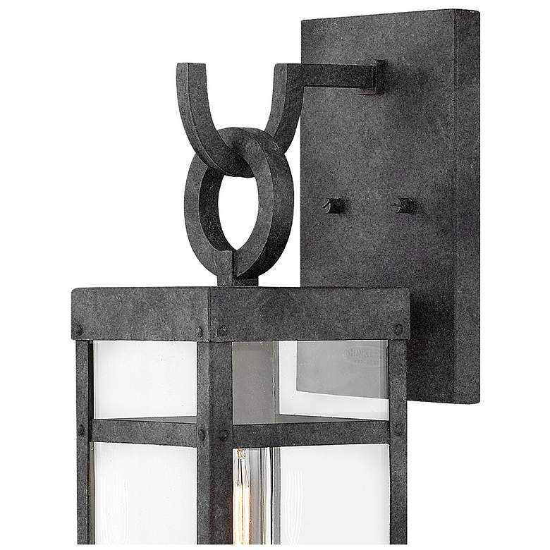 Image 3 Outdoor Porter-Small Wall Mount Lantern-Aged Zinc more views