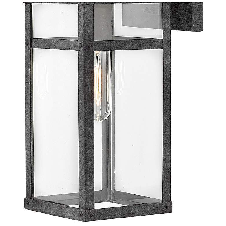 Image 5 Outdoor Porter-Small Wall Mount Lantern-Aged Zinc more views
