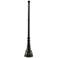 Outdoor Post 84 1/4"H Oil-Rubbed Bronze Outdoor Pole w/ Base