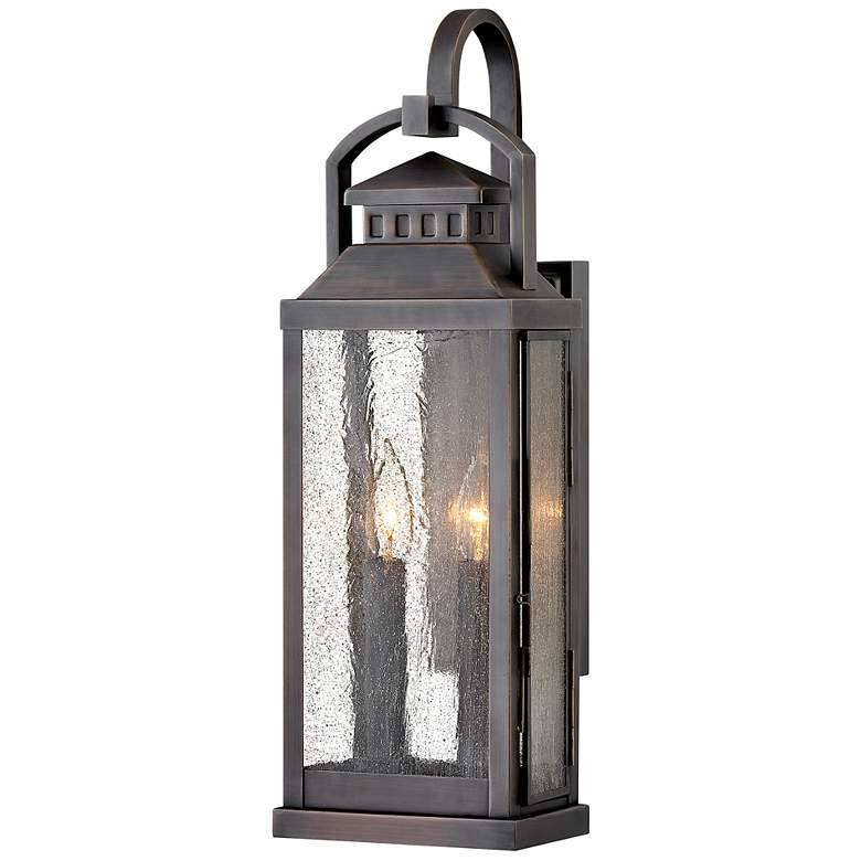 Image 2 Outdoor Revere-Medium Wall Mount Lantern-Blackened Brass more views