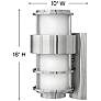 3_Outdoor Saturn-Medium Wall Mount Lantern-Stainless Steel more views