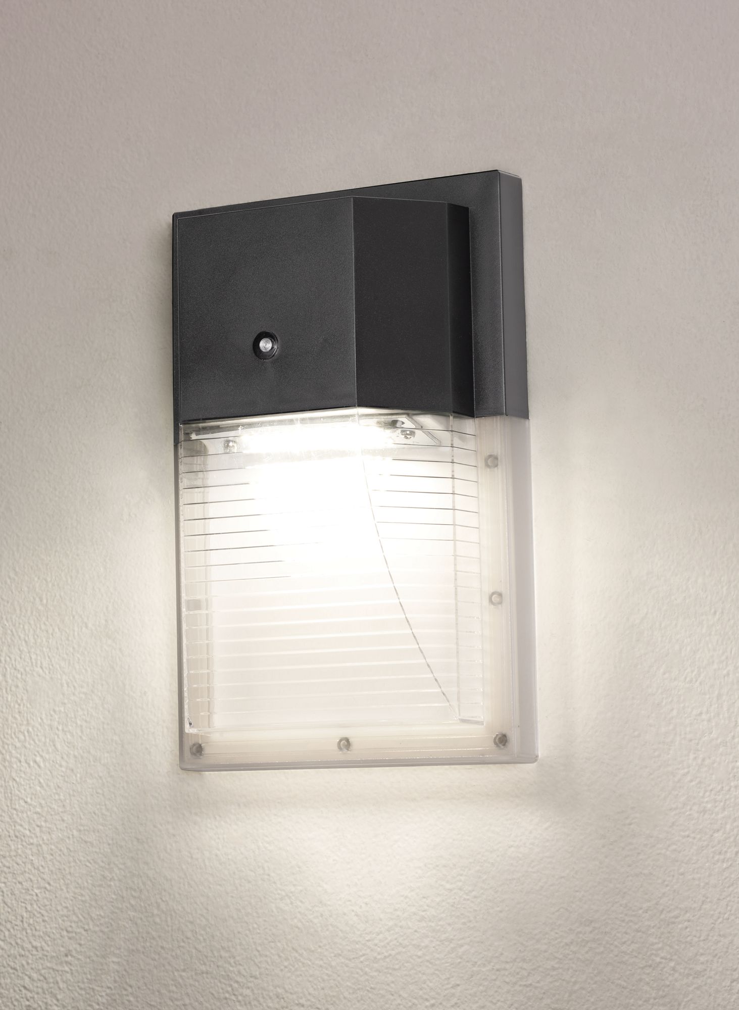 Image 4 Outdoor Security LED Sconce - 20W 2200Lm 120-277V - Black more views