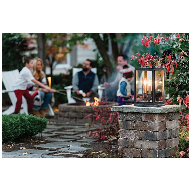 Image 4 Outdoor Sutcliffe-Large Pier Mount Lantern-Oil Rubbed Bronze more views