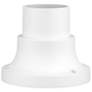 2_Outdoor Textured White Pier Mount Adapters