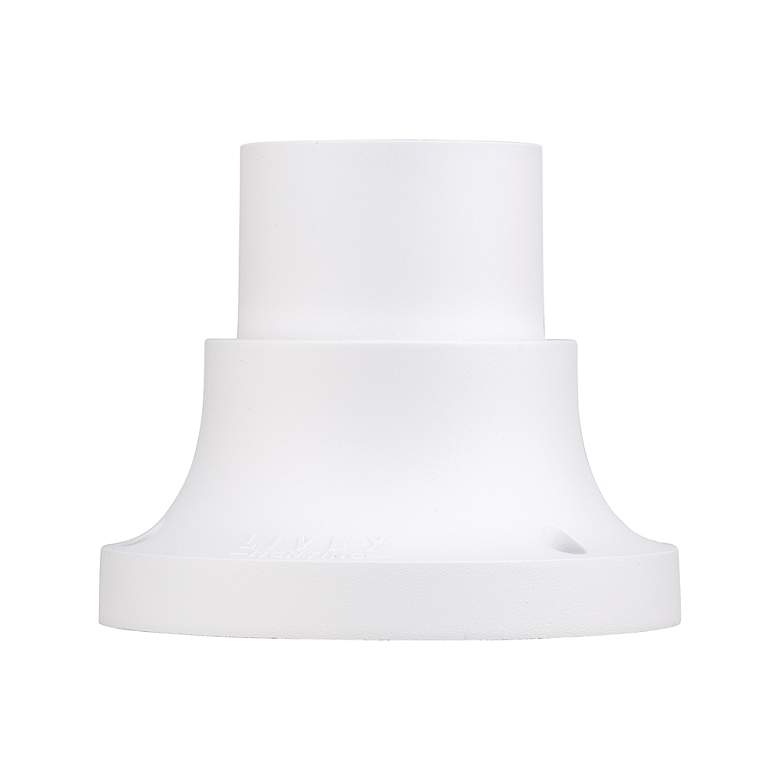 Image 3 Outdoor Textured White Pier Mount Adapters more views