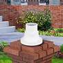 6_Outdoor Textured White Pier Mount Adapters more views