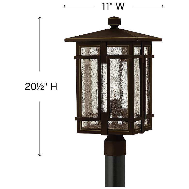Image 4 Outdoor Tucker-Large Post Top Or Pier Mount Lantern-Oil Rubbed Bronze more views