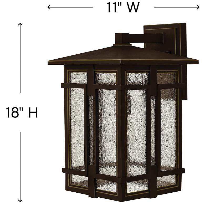 Image 4 Outdoor Tucker-Large Wall Mount Lantern-Oil Rubbed Bronze more views