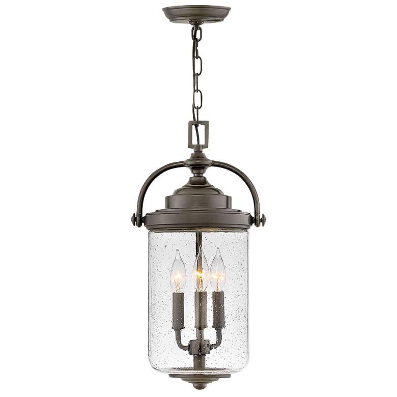 Image 1 Outdoor Willoughby-Large Hanging Lantern-Oil Rubbed Bronze
