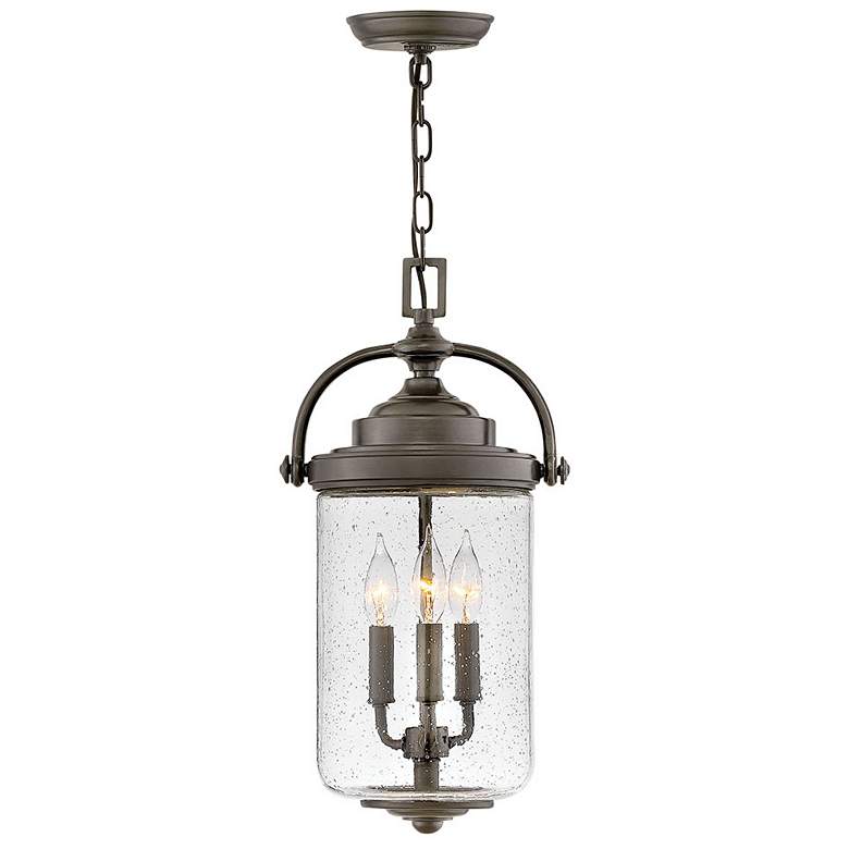 Image 1 Outdoor Willoughby-Large Hanging Lantern-Oil Rubbed Bronze