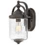 Outdoor Willoughby-Small Wall Mount Lantern-Oil Rubbed Bronze