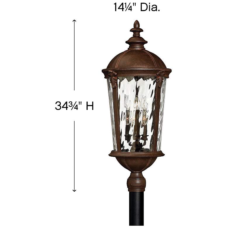 Image 2 Outdoor Windsor-Extra Large Post Top Or Pier Mount Lantern-River Rock more views
