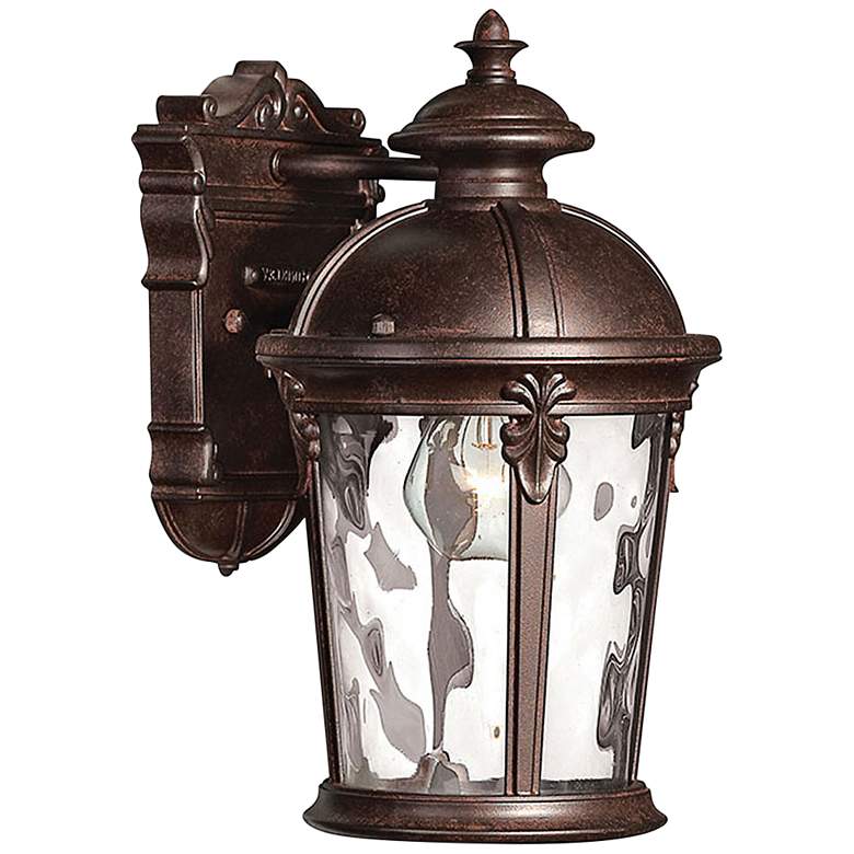 Image 2 Outdoor Windsor-Extra Small Wall Mount Lantern-River Rock