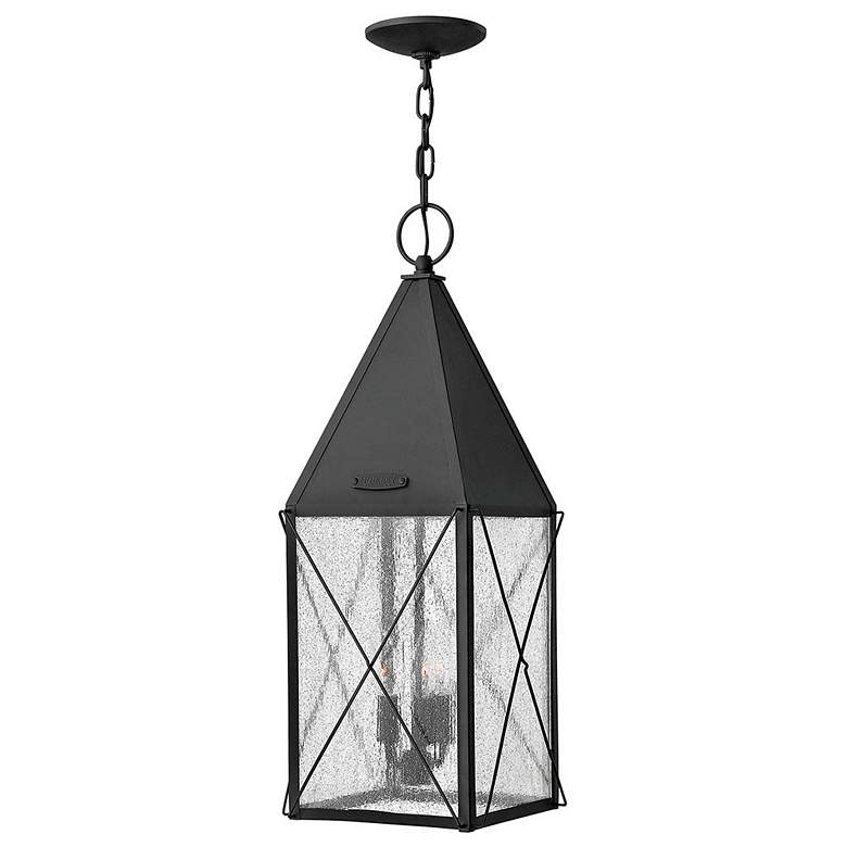 Image 1 Outdoor York-Large Hanging Lantern-Black