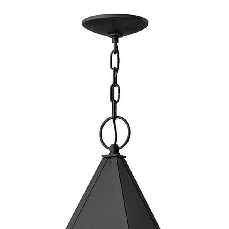 Image 3 Outdoor York-Large Hanging Lantern-Black more views